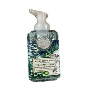 New Michel Design Works Foaming Hand Soap, Christmas Snow